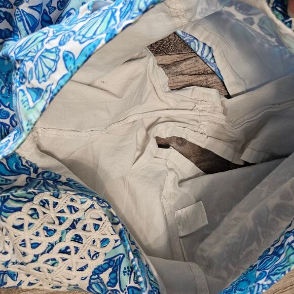 Lilly Pulitzer Jarvey Skort Tennis Pickleball Skirt Blue Starfish Size XS Size 0 - Picture 8 of 13